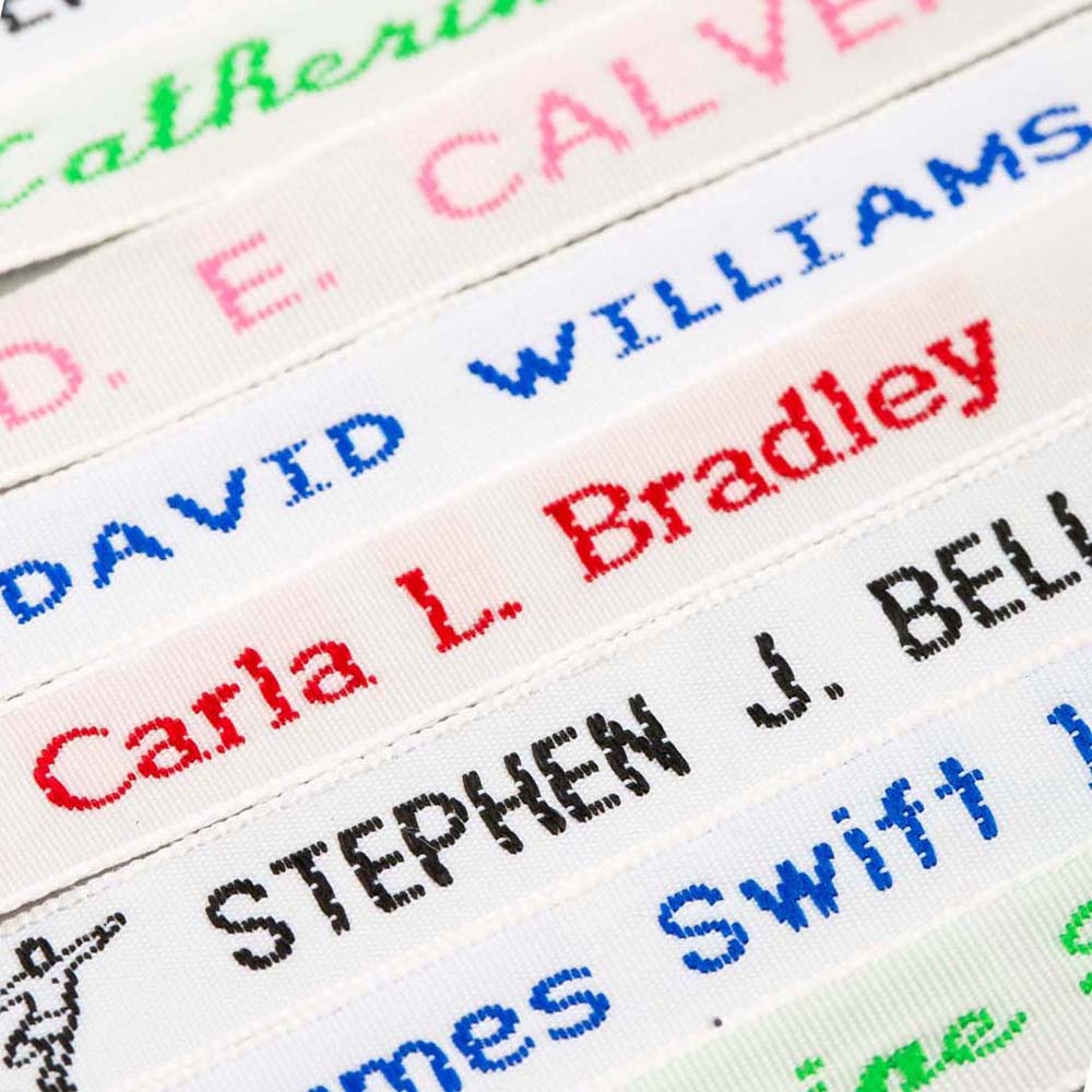 Woven Sew-on Name Tapes